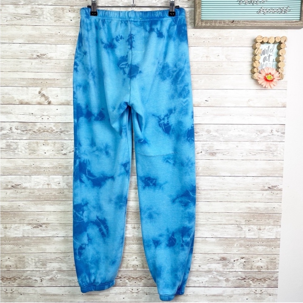 Aviator Nation Tie Dye Blue Sweatpants - Picture 7 of 8
